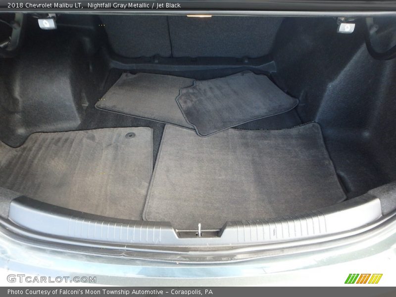Nightfall Gray Metallic / Jet Black 2018 Chevrolet Malibu LT