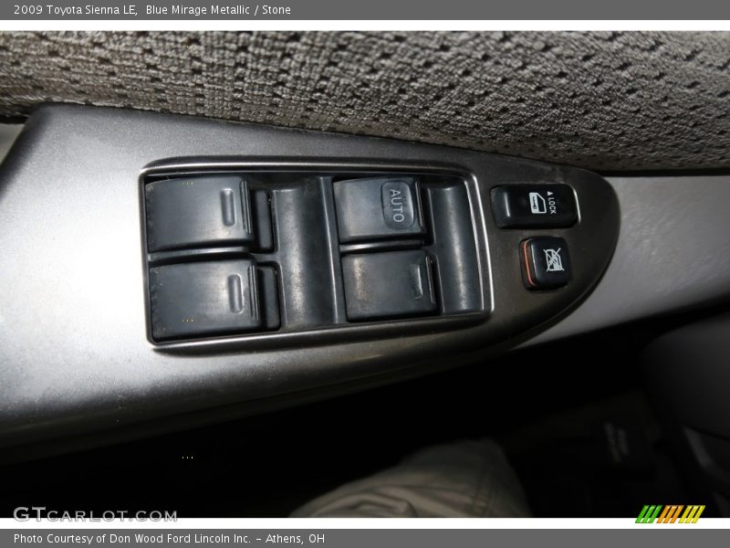 Blue Mirage Metallic / Stone 2009 Toyota Sienna LE