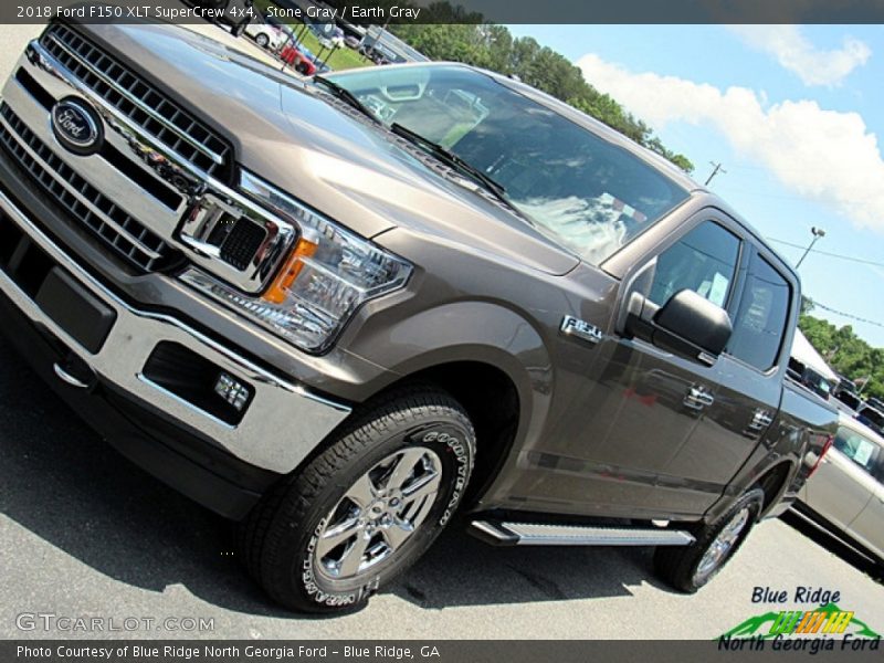 Stone Gray / Earth Gray 2018 Ford F150 XLT SuperCrew 4x4