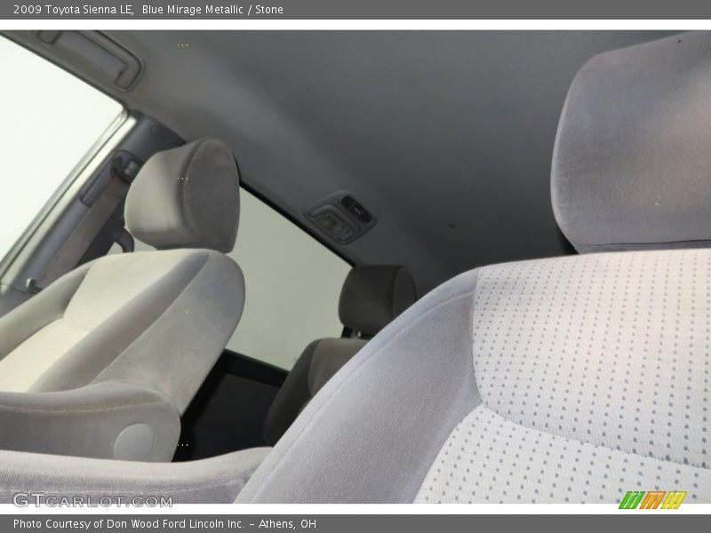Blue Mirage Metallic / Stone 2009 Toyota Sienna LE
