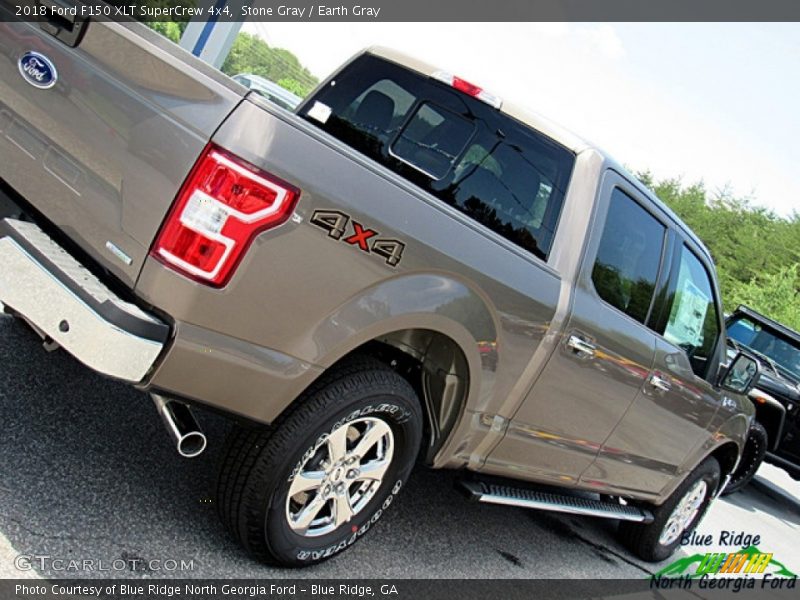 Stone Gray / Earth Gray 2018 Ford F150 XLT SuperCrew 4x4