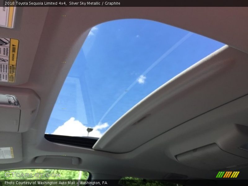 Sunroof of 2018 Sequoia Limited 4x4