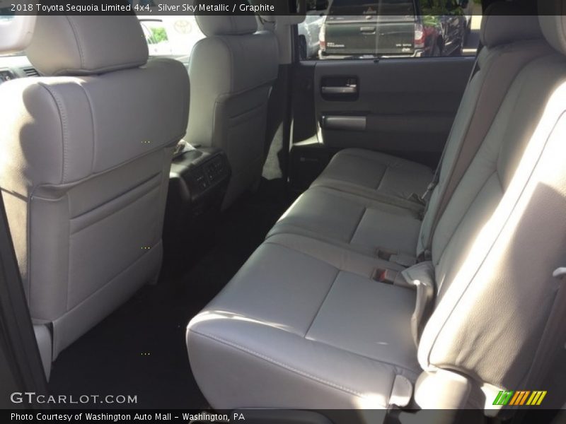 Rear Seat of 2018 Sequoia Limited 4x4