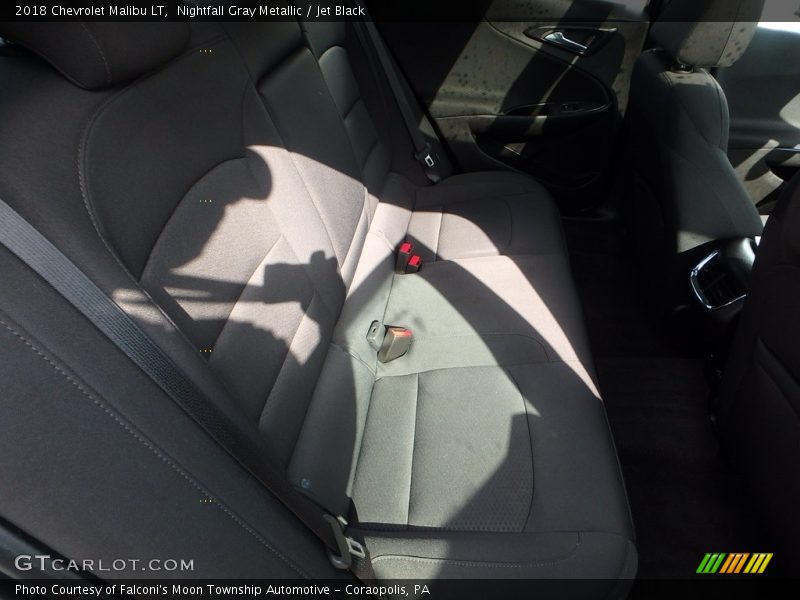 Nightfall Gray Metallic / Jet Black 2018 Chevrolet Malibu LT