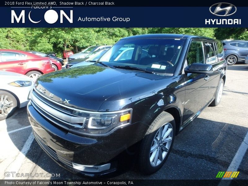 Shadow Black / Charcoal Black 2018 Ford Flex Limited AWD