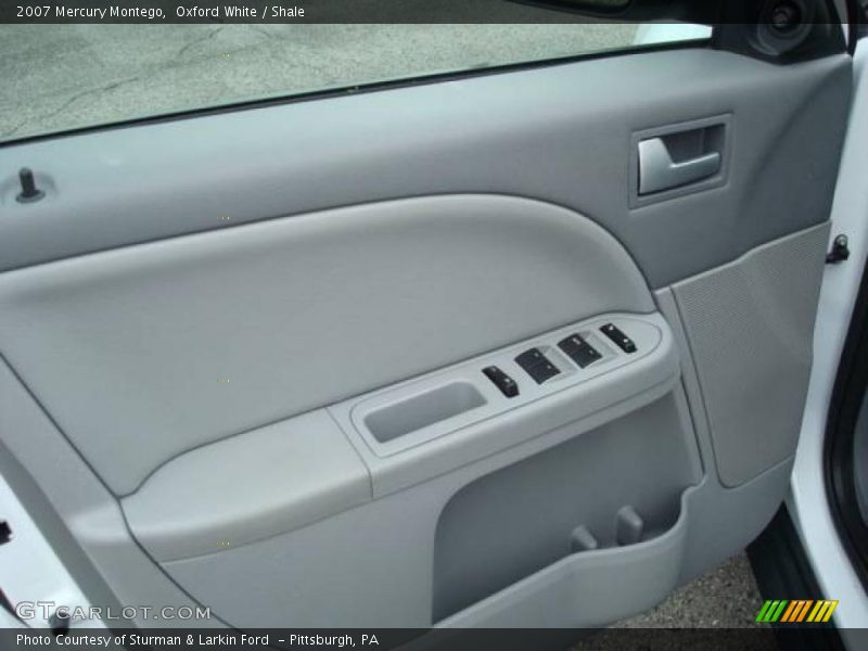 Oxford White / Shale 2007 Mercury Montego