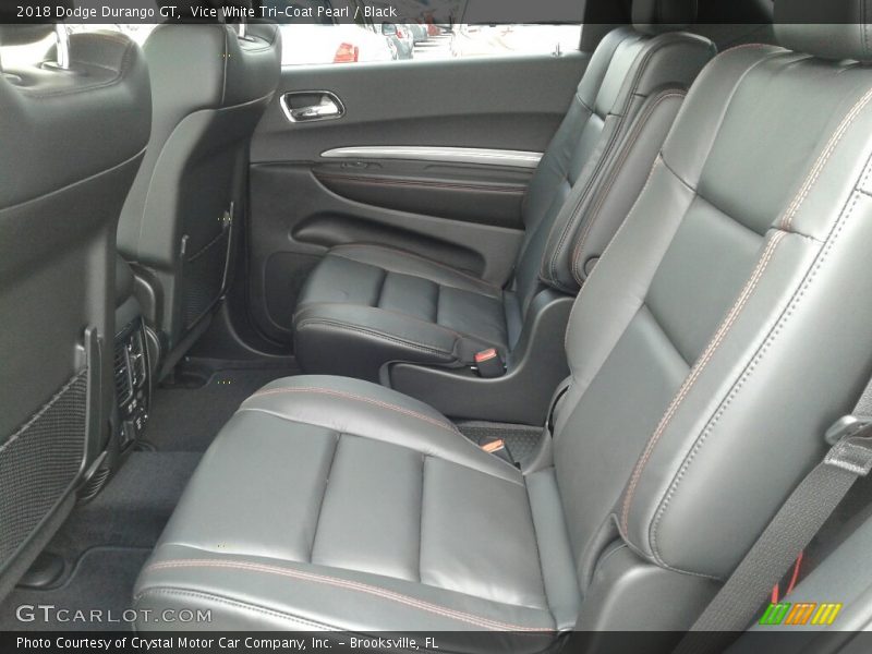 Vice White Tri-Coat Pearl / Black 2018 Dodge Durango GT