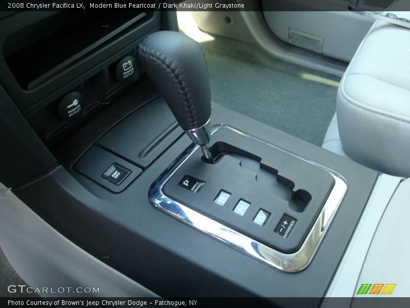 Modern Blue Pearlcoat / Dark Khaki/Light Graystone 2008 Chrysler Pacifica LX