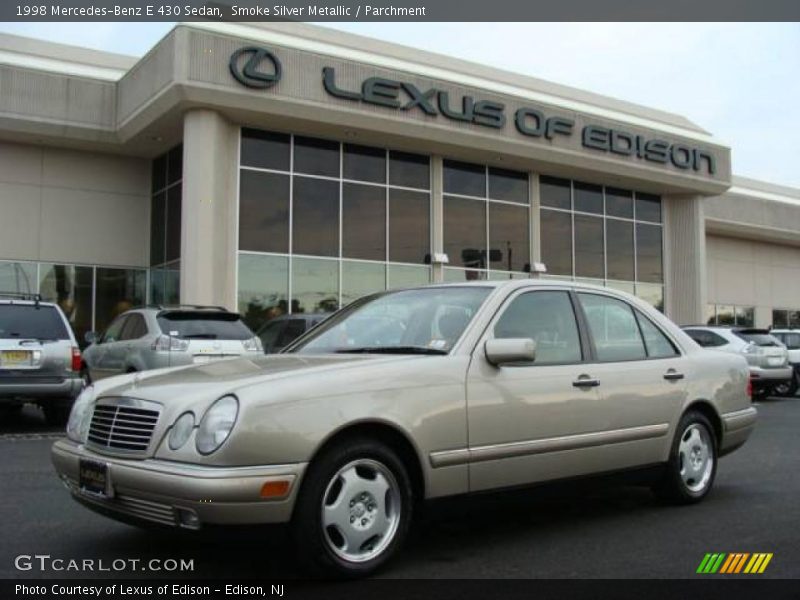 Smoke Silver Metallic / Parchment 1998 Mercedes-Benz E 430 Sedan