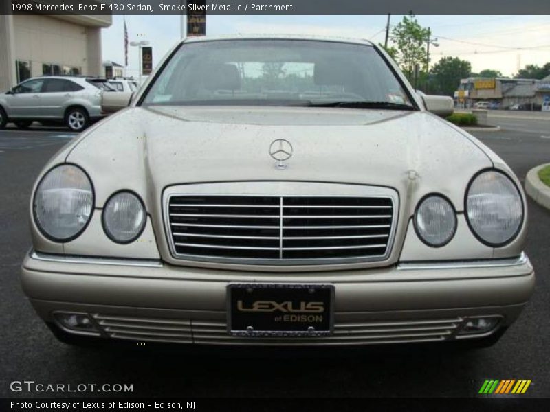 Smoke Silver Metallic / Parchment 1998 Mercedes-Benz E 430 Sedan