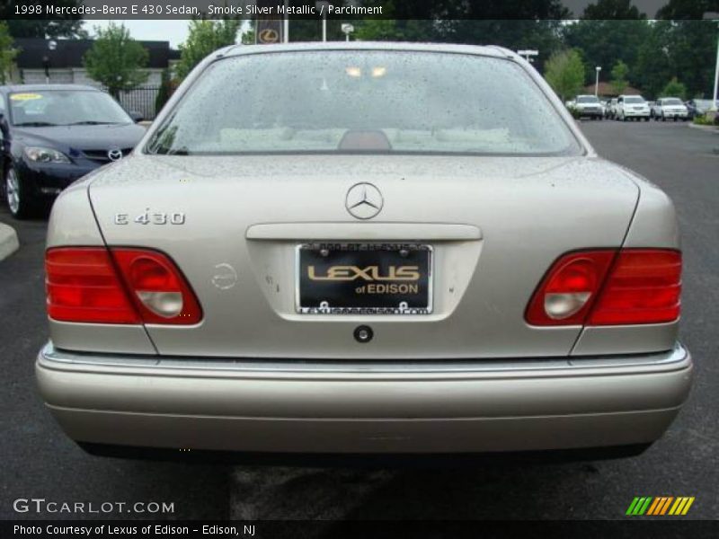 Smoke Silver Metallic / Parchment 1998 Mercedes-Benz E 430 Sedan