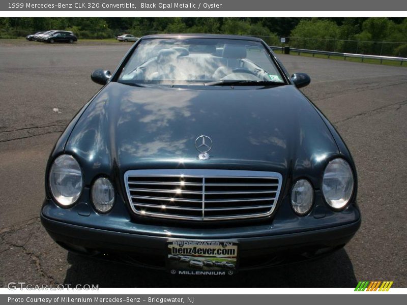 Black Opal Metallic / Oyster 1999 Mercedes-Benz CLK 320 Convertible