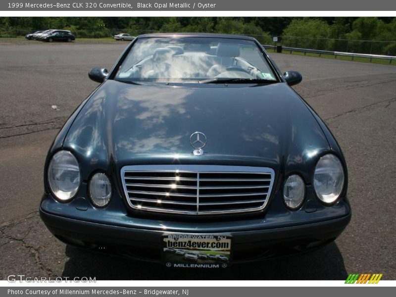 Black Opal Metallic / Oyster 1999 Mercedes-Benz CLK 320 Convertible