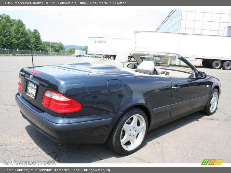 Black Opal Metallic / Oyster 1999 Mercedes-Benz CLK 320 Convertible