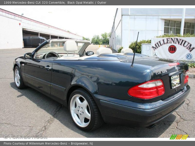 Black Opal Metallic / Oyster 1999 Mercedes-Benz CLK 320 Convertible