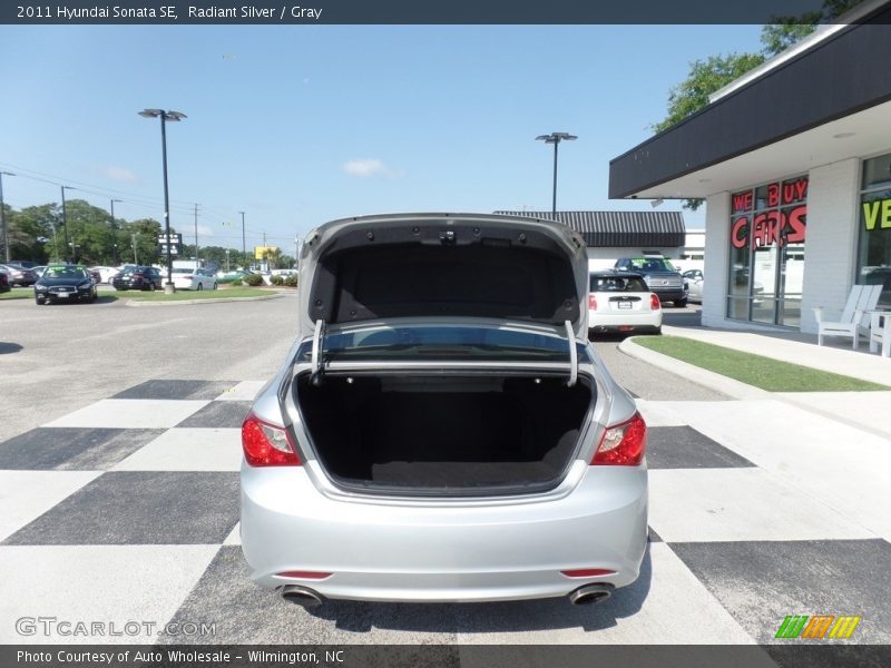 Radiant Silver / Gray 2011 Hyundai Sonata SE