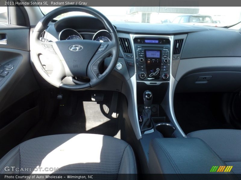 Radiant Silver / Gray 2011 Hyundai Sonata SE