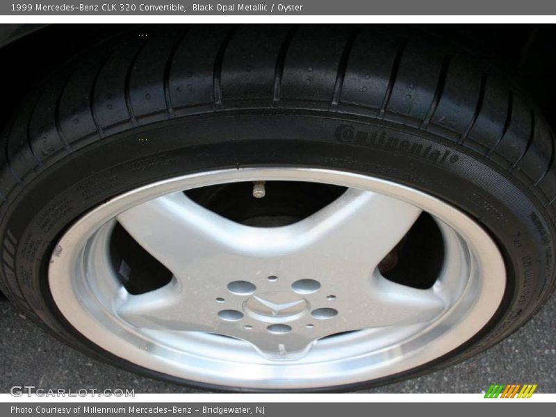 Black Opal Metallic / Oyster 1999 Mercedes-Benz CLK 320 Convertible