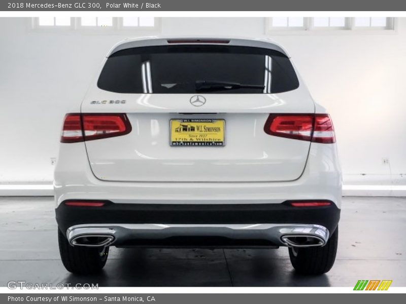 Polar White / Black 2018 Mercedes-Benz GLC 300