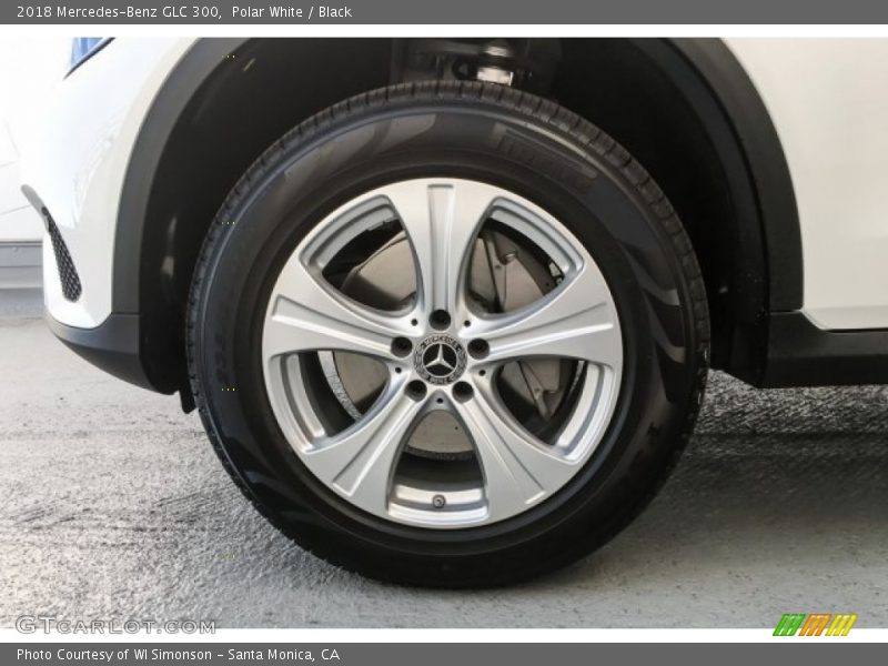 Polar White / Black 2018 Mercedes-Benz GLC 300