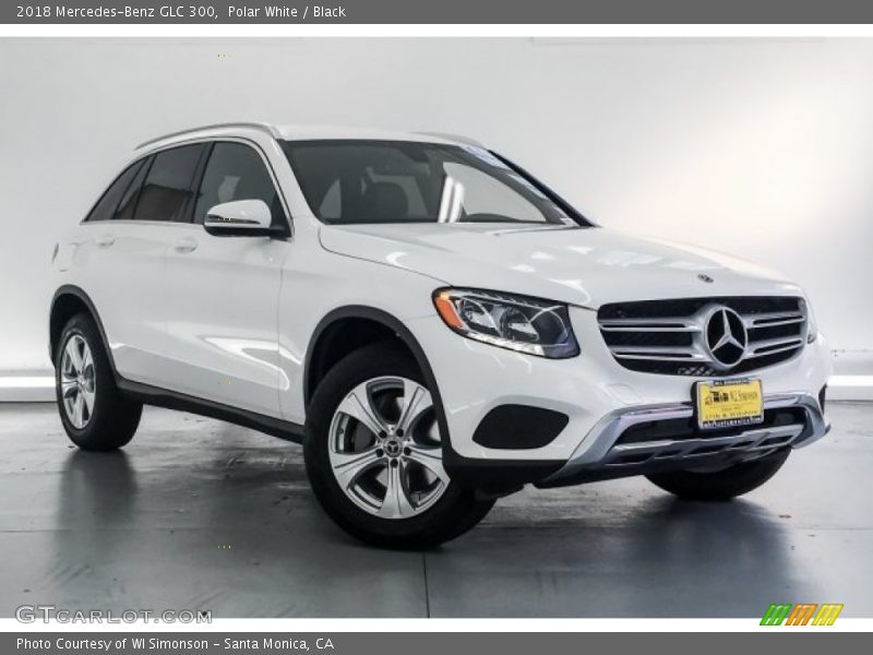 Polar White / Black 2018 Mercedes-Benz GLC 300