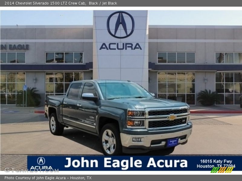 Black / Jet Black 2014 Chevrolet Silverado 1500 LTZ Crew Cab