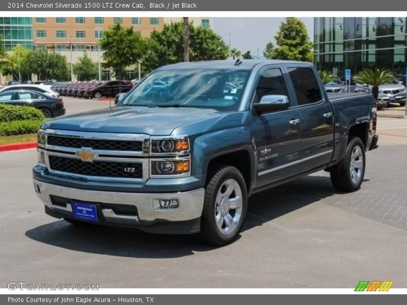 Black / Jet Black 2014 Chevrolet Silverado 1500 LTZ Crew Cab