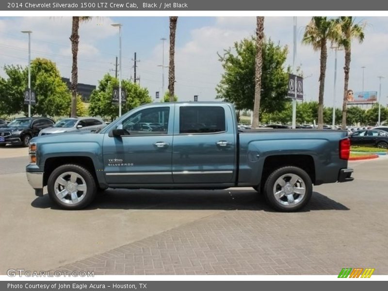 Black / Jet Black 2014 Chevrolet Silverado 1500 LTZ Crew Cab