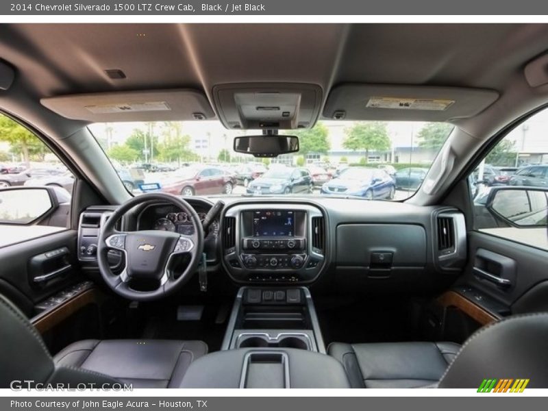 Black / Jet Black 2014 Chevrolet Silverado 1500 LTZ Crew Cab