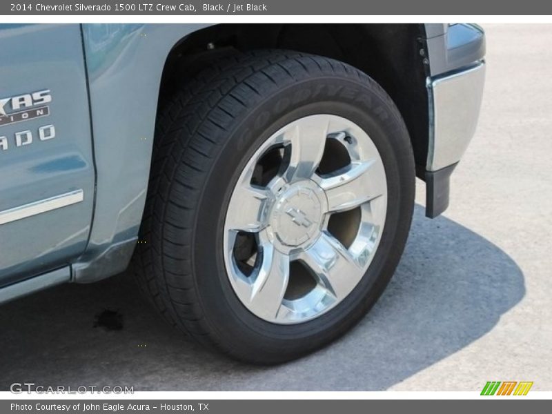 Black / Jet Black 2014 Chevrolet Silverado 1500 LTZ Crew Cab