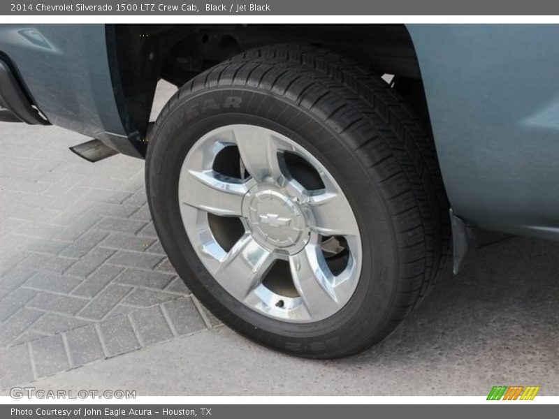 Black / Jet Black 2014 Chevrolet Silverado 1500 LTZ Crew Cab