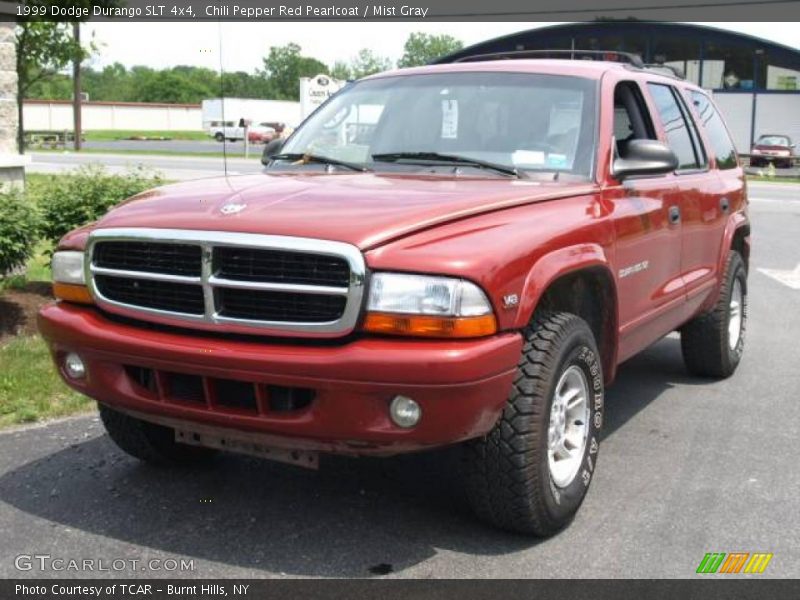Chili Pepper Red Pearlcoat / Mist Gray 1999 Dodge Durango SLT 4x4