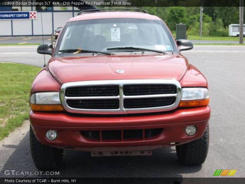 Chili Pepper Red Pearlcoat / Mist Gray 1999 Dodge Durango SLT 4x4