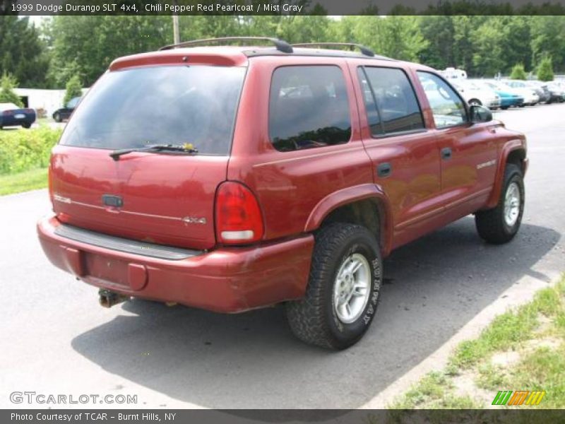 Chili Pepper Red Pearlcoat / Mist Gray 1999 Dodge Durango SLT 4x4