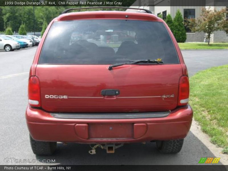 Chili Pepper Red Pearlcoat / Mist Gray 1999 Dodge Durango SLT 4x4