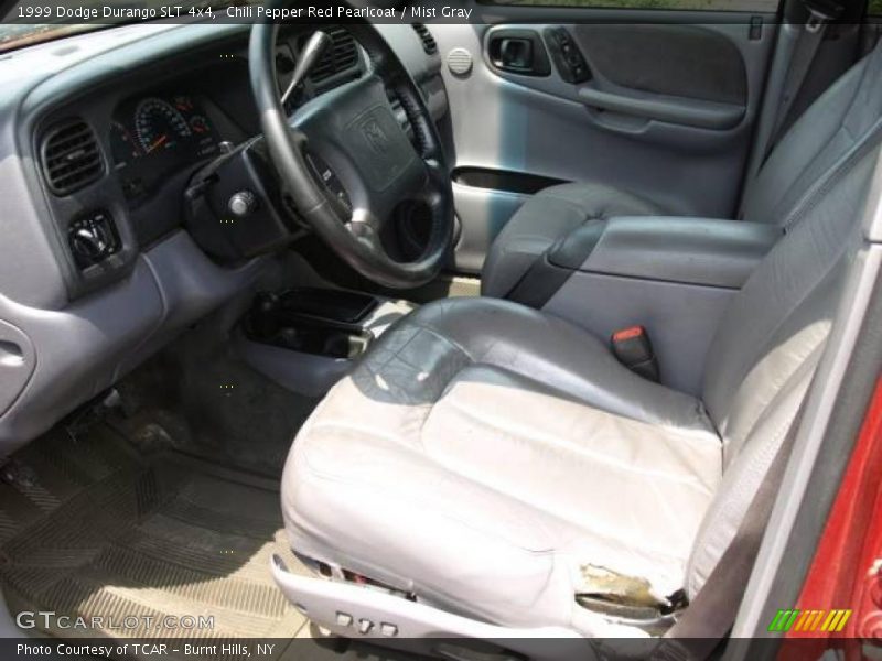 Chili Pepper Red Pearlcoat / Mist Gray 1999 Dodge Durango SLT 4x4