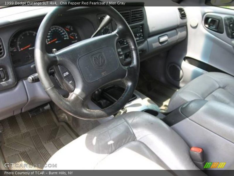 Chili Pepper Red Pearlcoat / Mist Gray 1999 Dodge Durango SLT 4x4