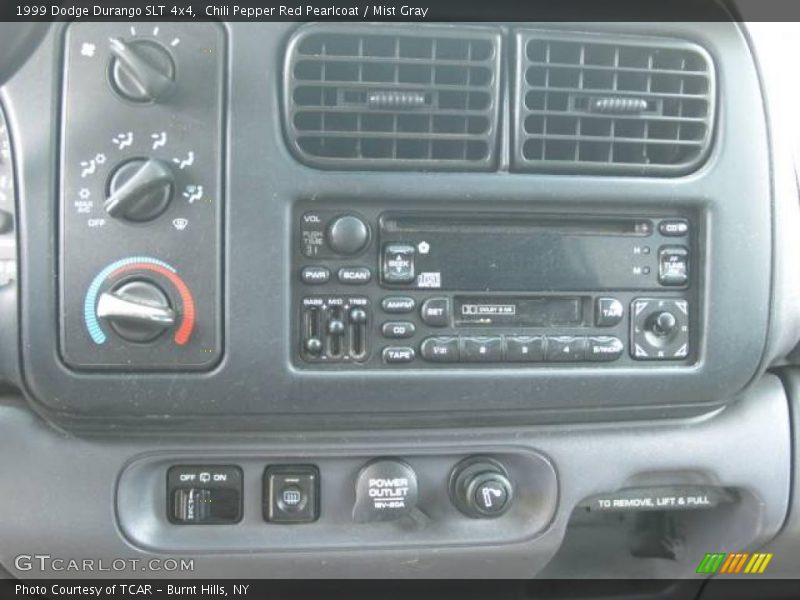 Chili Pepper Red Pearlcoat / Mist Gray 1999 Dodge Durango SLT 4x4