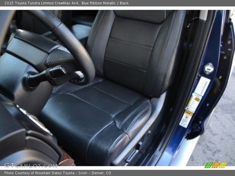 Blue Ribbon Metallic / Black 2015 Toyota Tundra Limited CrewMax 4x4
