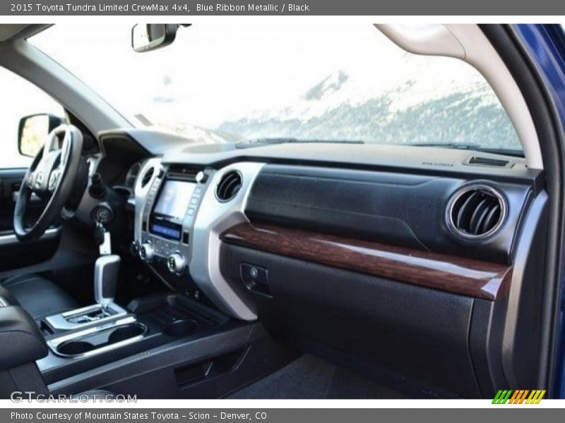 Blue Ribbon Metallic / Black 2015 Toyota Tundra Limited CrewMax 4x4