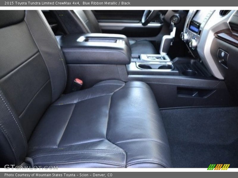 Blue Ribbon Metallic / Black 2015 Toyota Tundra Limited CrewMax 4x4