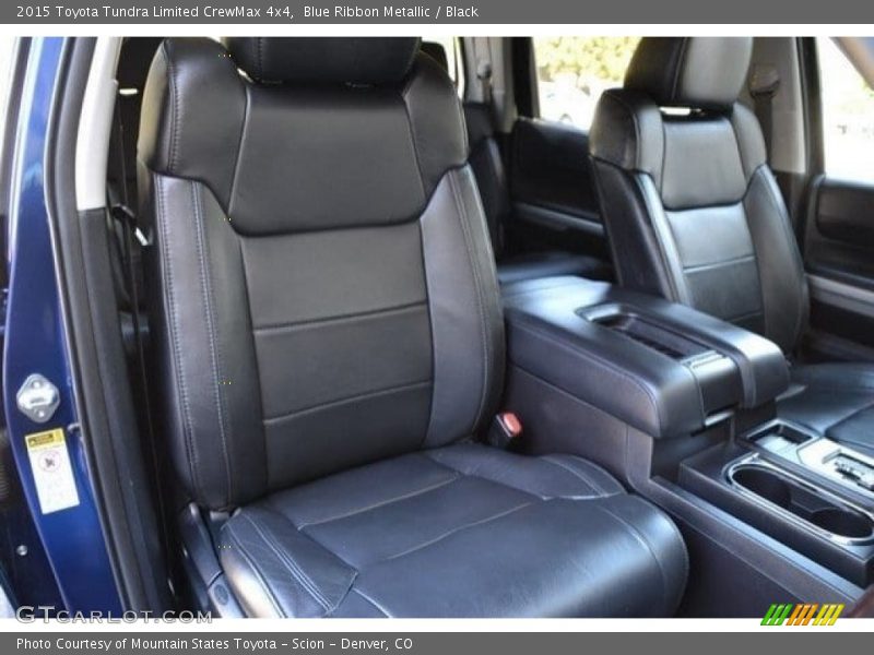 Blue Ribbon Metallic / Black 2015 Toyota Tundra Limited CrewMax 4x4