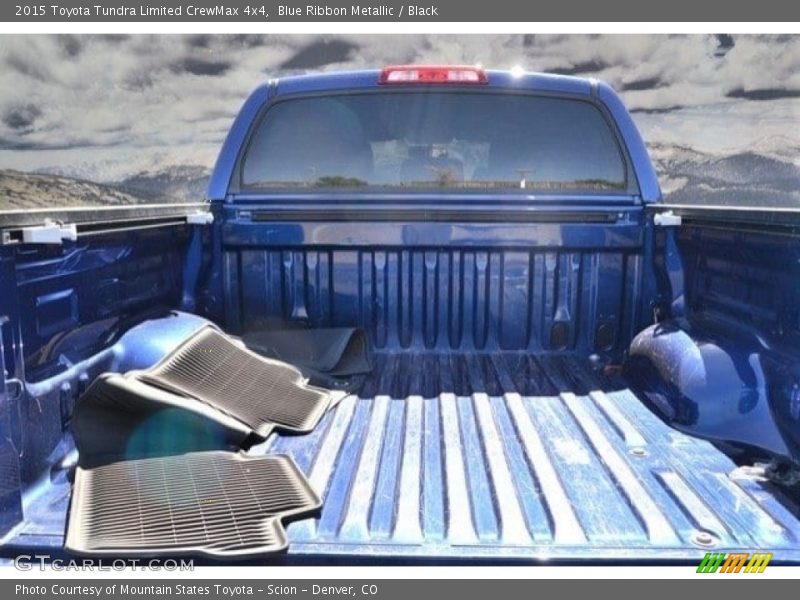 Blue Ribbon Metallic / Black 2015 Toyota Tundra Limited CrewMax 4x4
