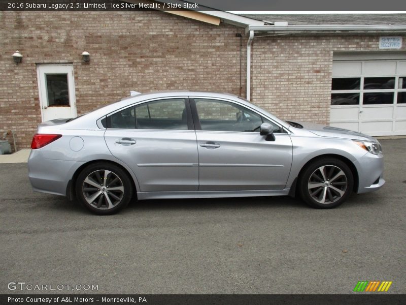 Ice Silver Metallic / Slate Black 2016 Subaru Legacy 2.5i Limited