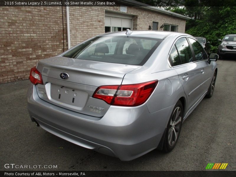 Ice Silver Metallic / Slate Black 2016 Subaru Legacy 2.5i Limited