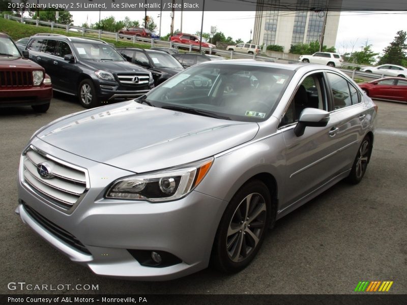 Ice Silver Metallic / Slate Black 2016 Subaru Legacy 2.5i Limited