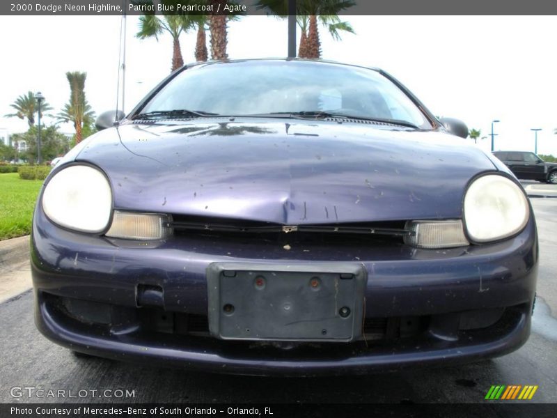 Patriot Blue Pearlcoat / Agate 2000 Dodge Neon Highline