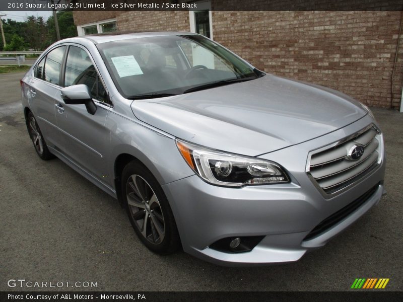 Ice Silver Metallic / Slate Black 2016 Subaru Legacy 2.5i Limited