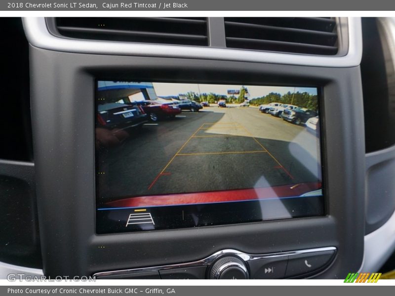 Cajun Red Tintcoat / Jet Black 2018 Chevrolet Sonic LT Sedan