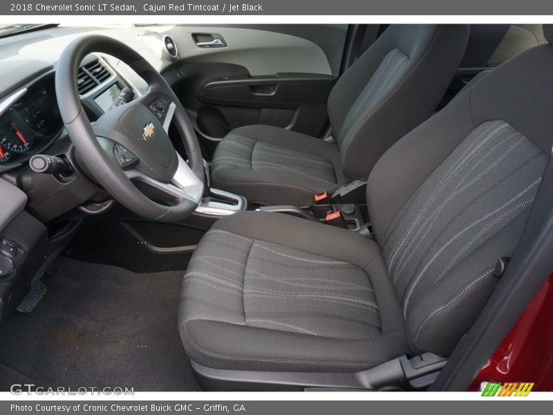 Cajun Red Tintcoat / Jet Black 2018 Chevrolet Sonic LT Sedan